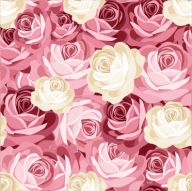 Фреска Векторные розы