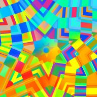 Фотообои Разноцветная мозаика