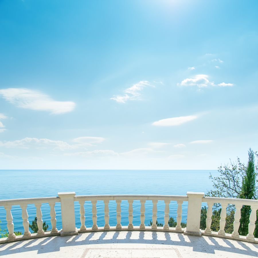 Фотообои Вид с балкончика на море