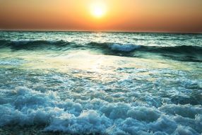 Фотообои Закат на море