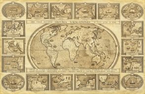 Фотообои Карты мира