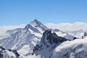 Фотообои панорама зимних гор