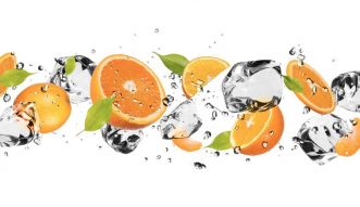 Фреска апельсины