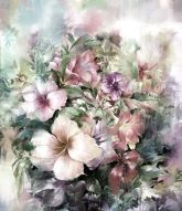Фреска композиция из цветов