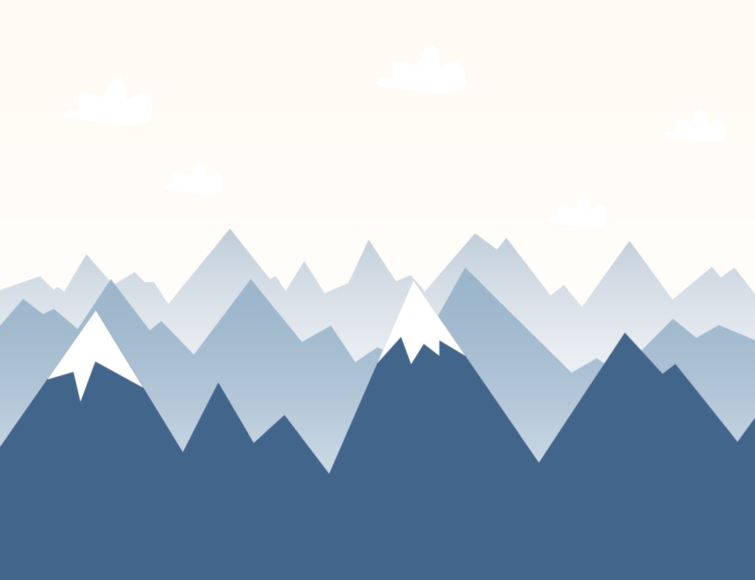 Фреска Голубые горы