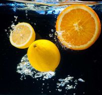 Фотообои Апельсин и лимон