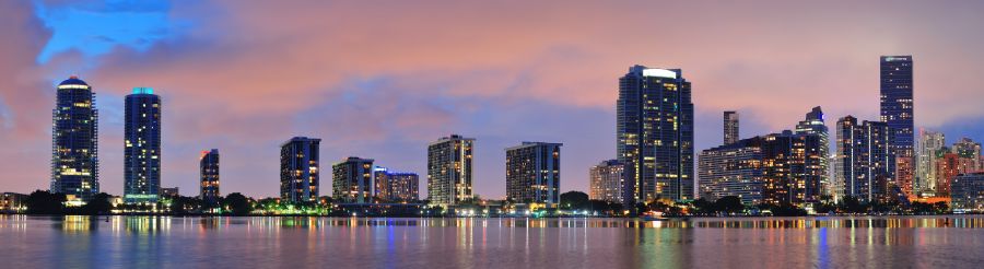 Фотообои Майами на закате