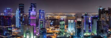 Фреска Город Доха
