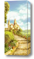 Картина лестница к замку